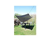 Semptec Sonnensegel, 234 x 234 cm (maximale Spannweite 360 cm)