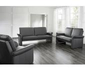 Set: Sofa-Garnitur bestehend aus Sofa, 2 und 3 sitzig, Leder, Gr.401