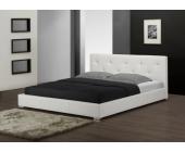Interama Kunstleder Bett M38 Polsterbetten weiß 180x200