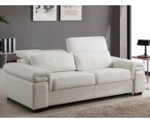 Kauf-Unique.de Schlafsofa Luisa - Weiß