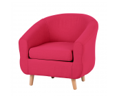 Fredriks Sessel Little - Webstoff Pink