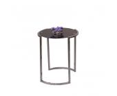 Home Design Beistelltisch Classic - komplett rund schwarz