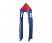 Kids Club Collection Turm Merlin - Blau/Rot
