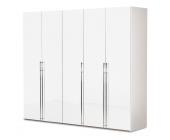 RED LIVING Kleiderschrank Barlee IV Weiß- Weiß 250
