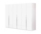 RED LIVING Kleiderschrank Barlee IV Weiß- Weiß 300
