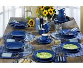 FRIESLAND GERMANY Steingutserie »Ammerland Blue«, Frühstücks-Set, 12-teilig
