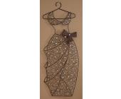 Wanddeko »Wickelkleid«