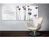 HOME AFFAIRE Wandbild-Set, Home Affaire, »Spruch + Bild« (2-tlg.)