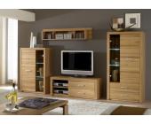 Innostyle Wohnwand Anbauwand Berry Kernbuche massiv I