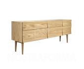 Muuto Reflect Sideboard, schwarz
