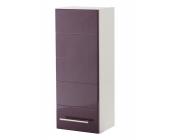 HELD MOBEL Hängeschrank »Porto«, weiß/aubergine
