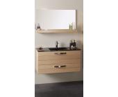 PARISOT meubles Badmöbel-Set Helsinki 2 Eiche MDF furniert