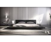 INNOCENT Designer Bett Pearl 180x200cm Polsterbett, schwarz