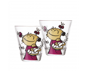 Leonardo Becher Kids Hihi (2er-Set) - lila