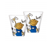 Leonardo Becher Kids Hopp (2er-Set) - blau