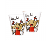 Leonardo Becher Kids Ätsch (2er-Set) - rot