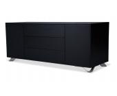 STUDIO COPENHAGEN TV Sideboard Boomerang Schwarz groß