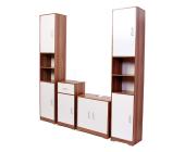 Garnitur N63, 2x Hochschrank + Schrank 40x30x80 + Waschbeckenunterschrank