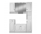 Giessbach Badezimmerset Alesund - Weiß (4er-Set)