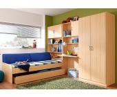 Jugendzimmer (4-tlg.), Gr.2, mit 2-trg. Kleiderschrank