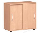 Geramöbel Aktenschrank Geramöbel Madrid, buche,Schiebetüren, 2OH, 80 x 75,2 x 40cm