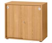 Wellemöbel Aktenschrank Wellemöbel JOBexpress,buche, Schiebetüren, 2OH, 80x75,2x42cm