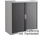 Paperflow Aktenschrank Paperflow easy Office,110x104x41,5cm, grau/anthrazit
