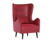 Stilvoller Ohrensessel in rustikalem Design