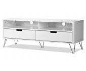 furnitive Lowboard Oslo Weiß