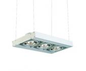 CARDANLIGHT EUROPE | DOP4943SW CLE Kardanische Hängeleuchte YK Webspace Trio BA 3x 50W schwarz