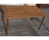 Gartentisch Tisch CROSS, 72x150x85cm, Hartholz Akazie (wie Teak), wetterfest