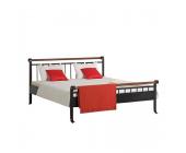 Neue Modular Bett Saronno - Metall - Schwarz (Liegefläche: 140 x 200 cm)