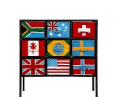 BUTLERS THE INTERNATIONAL Kommode mit 9 Schubladen
