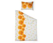 Hefel Textil GmbH SUNFLOWER Bettwäsche, Kissen 80x80 cm, Decke 155x200cm