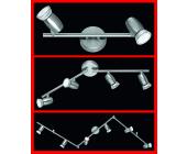TRIO LED-Balkenleuchte LED-Lampe Deckenlampe Deckenleuchte, Nickel matt ~ Variantenangebot