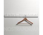 Design House Stockholm Wave Wandgarderobe 2er-Set, weiß