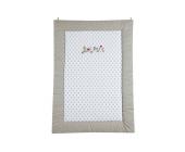 DISNEY Krabbeldecke, »Welcome Home«, weiß/ natur