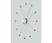 KARE Design Wanduhr Umbrella KARE Design (chrom)
