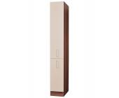 Apothekerschrank »Bergen«, creme-Nussbaum