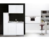 RESPEKTA Miniküche, Breite 130 cm, ohne Aufbau, weiß