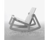 Design House Stockholm Rock Chair Stuhl Schaukelstuhl, weiß