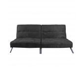 Mendler Sofa Carpi (3-Sitzer) - Kunstleder - Schwarz