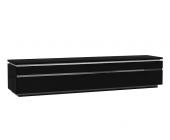 TV-Lowboard in 2 Farben, schwarz