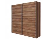 Arte M Schwebetürenschrank Trio - Nussbaum (Breite 152cm)