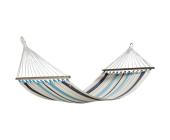 La Siesta Stab-Hängematte Caribeña - Blau/Weiß