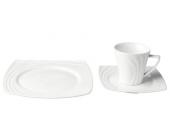 CreaTable: Kaffeeservice (18-tlg. ), weiß