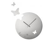 Heine: Wanduhr, verspiegelt