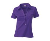 B.C. BEST CONNECTIONS Poloshirt B.C. BEST CONNECTIONS, lila, Damen, 34,36,38,40,42,44,46,48,50...