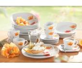 DOMESTIC Porzellanserie »PAPAVERO« DOMESTIC, Kaffeeservice...