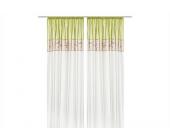 WOHNTEXTILIEN LIVE Vorhang, »Sorel« (1er-Pack) WOHNTEXTILIEN LIVE, limette, Kräuselband...